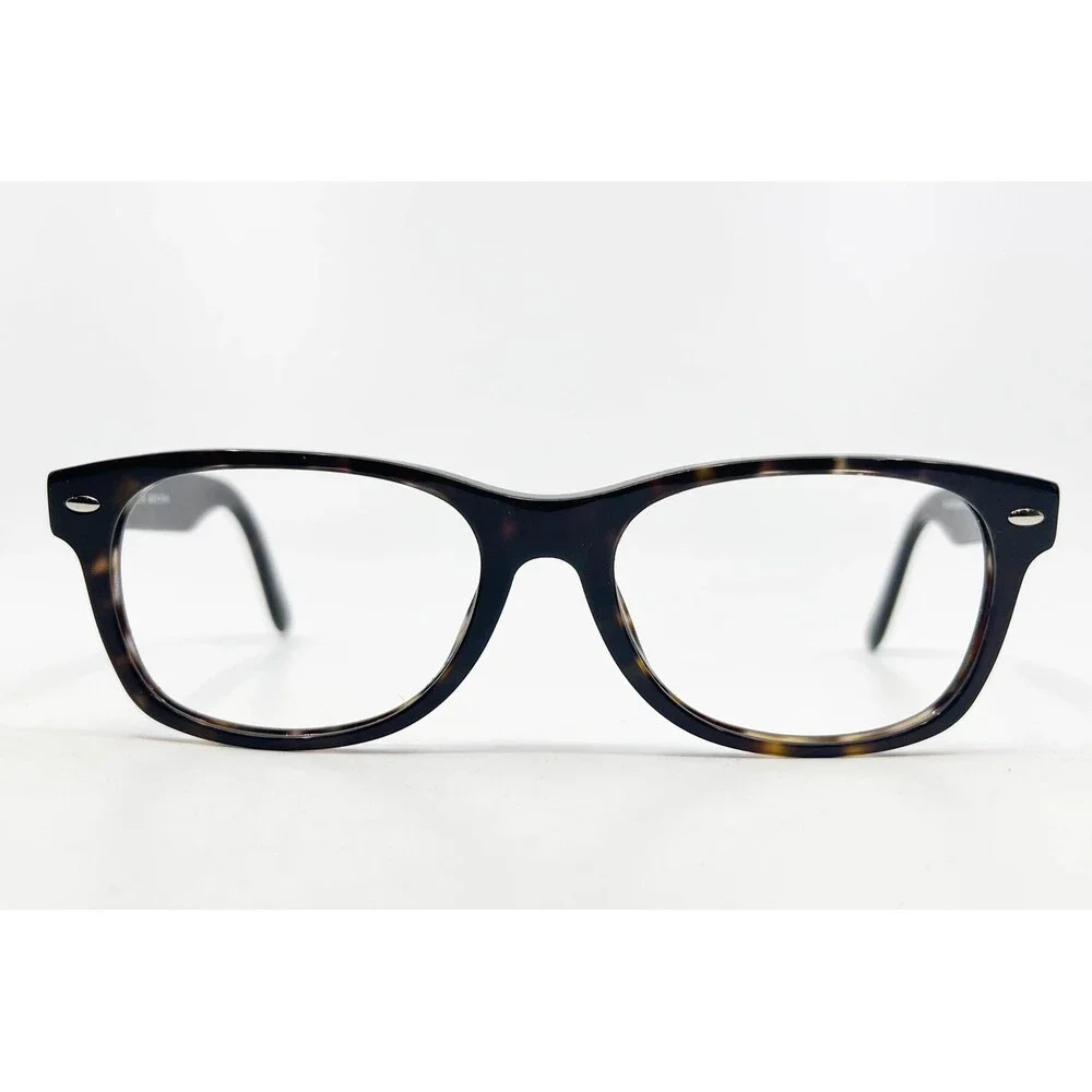 Brooks Brothers Eyeglasses Mens Brown Tortoise Shell Wayfarer 53-17-140